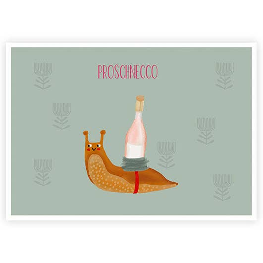 Proschnecco | Carte postale | Anniversaire pour la vente par Hey!Cards GmbH & Co. KG