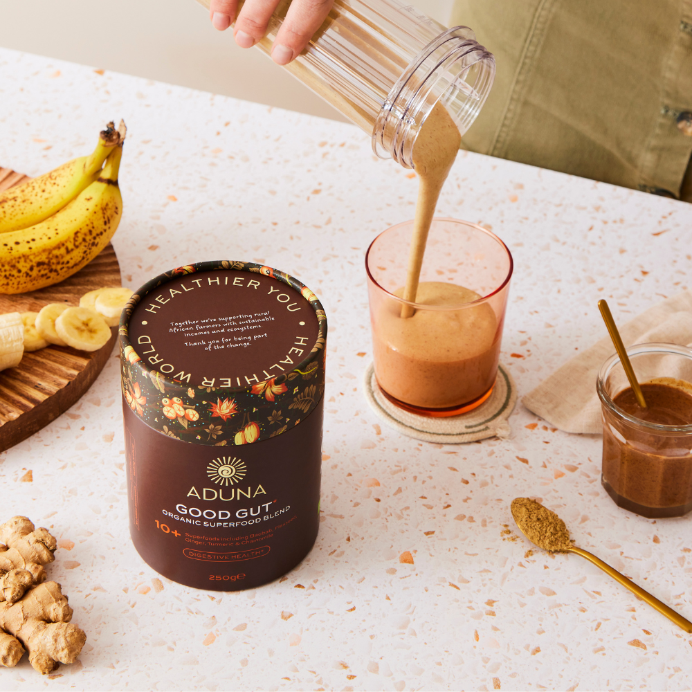 Aduna Superfoods - Wholesale Protein/superfood powder - Good Gut Superfood Blend | Supports Digestive Health | 275g2