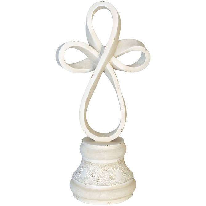 Gift & Garden by Carson - Wholesale Decorative Tabletop Object - Eternity Cross