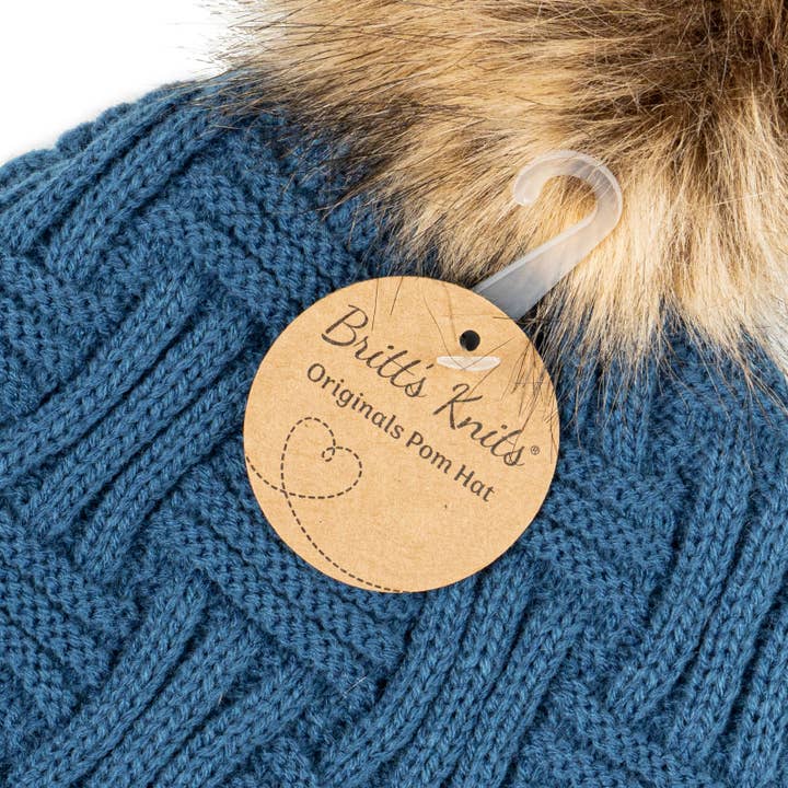 DM Merchandising – Engroshandel Beanie - Dame – Britt"s Strik Originals Pom Hat Åben Stock3