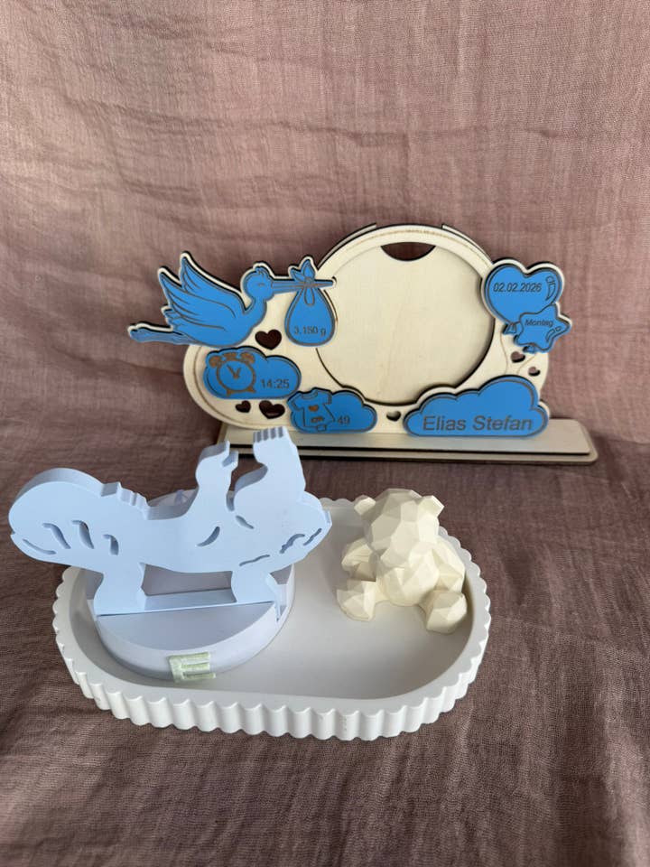 💕 Incantesimo di benvenuto – Set regalo per la nascita (personalizzabile) per la vendita all'ingrosso da parte di k3 shop