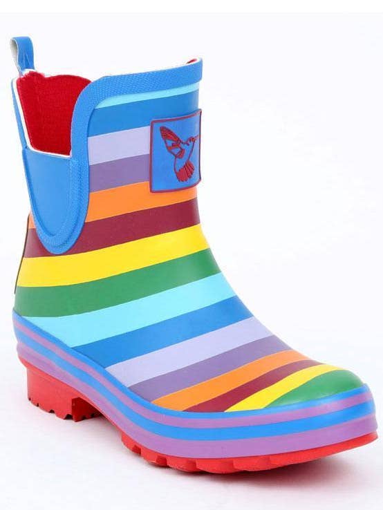 Evercreatures Rainbow Meadow Ankle Wellies for wholesale by Evercreatures