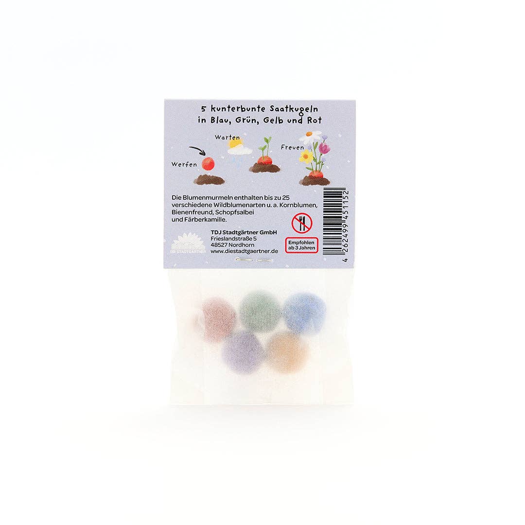 TDJ Stadtgärtner GmbH - Wholesale Plant Seeds - 5 flower marbles in the bag "Namaste Bitches"2