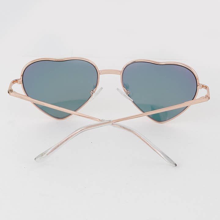 Flerfarvet Hjerte Spejlet Solbriller for engroshandel på Faire3