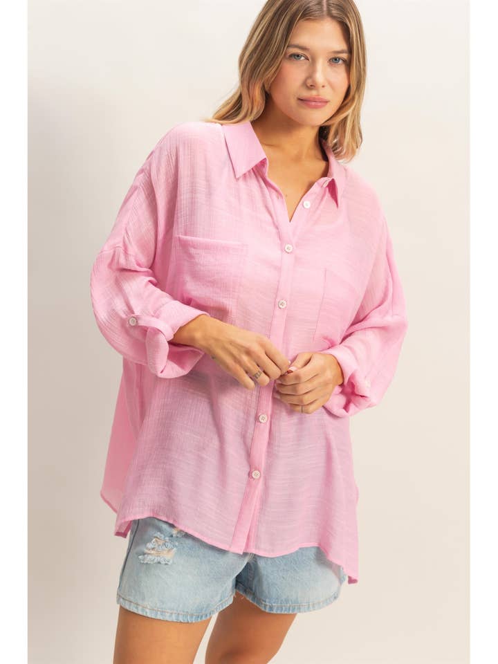 Button-Down Blouse for wholesale by HYFVE