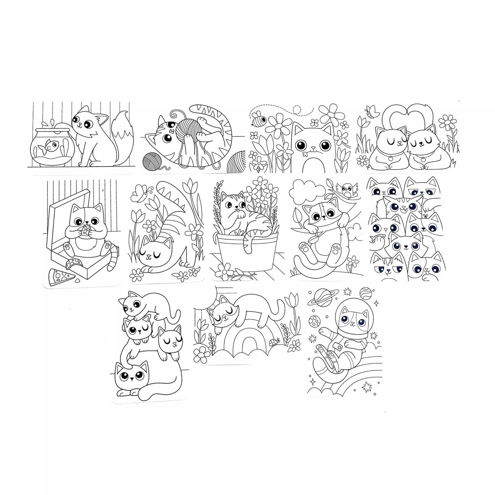 OOLY - Wholesale Coloring & Activity Book - Kids & Baby - Undercover Art: Hidden Pattern Coloring Activity - Smitten K1