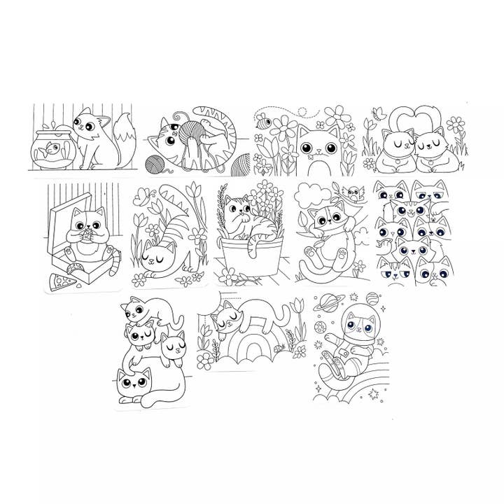 OOLY - Wholesale Coloring & Activity Book - Kids & Baby - Undercover Art: Hidden Pattern Coloring Activity - Smitten K1