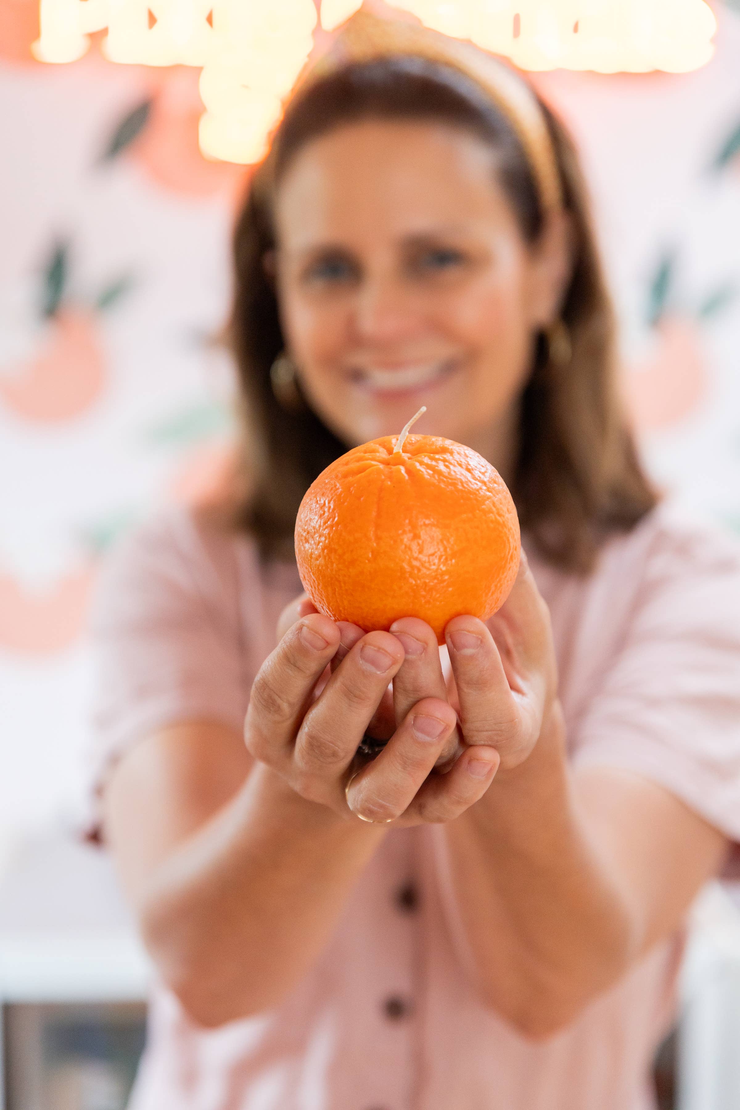 Pixie Candle Studio - Vente Bougies originales - Bougie aux fruits oranges4