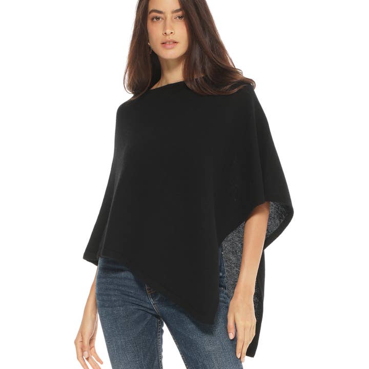 Women's Pure Cashmere Capelet Poncho Black and other Purchase Wholesale cerchietti capelli. Free Returns & Net 60 Terms on Faire trending on Faire.