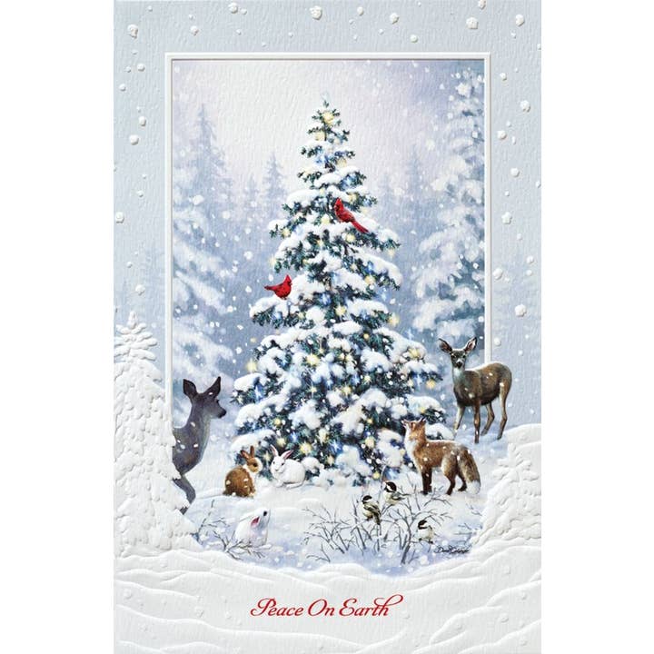 Woodland Christmas - Deluxe Box Christmas for wholesale by Pumpernickel Press