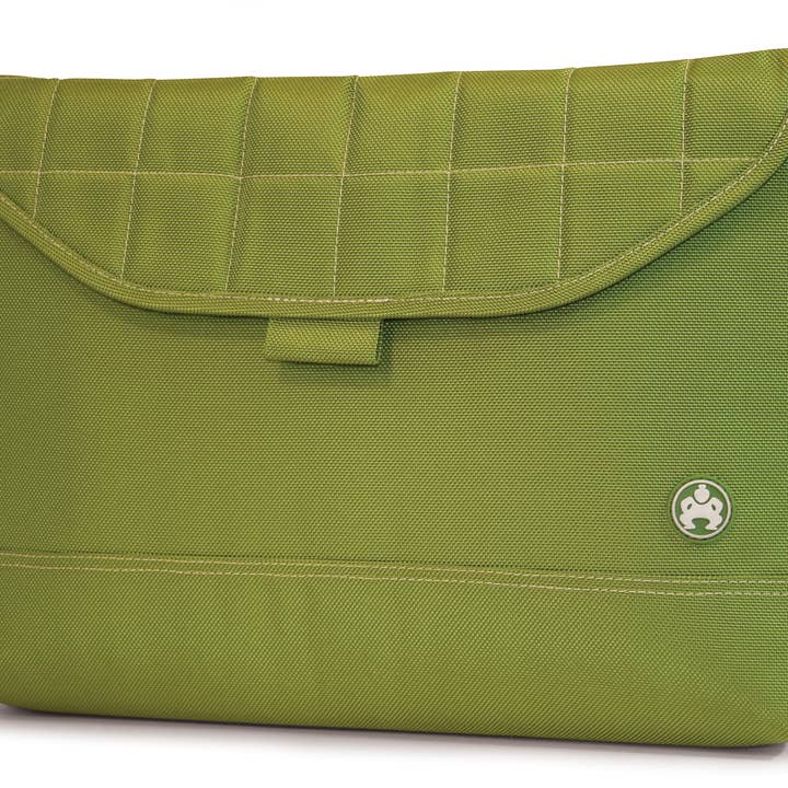 MacBook 15" Nylon Sleeve - Green/White for wholesale by Mobile Edge LLC