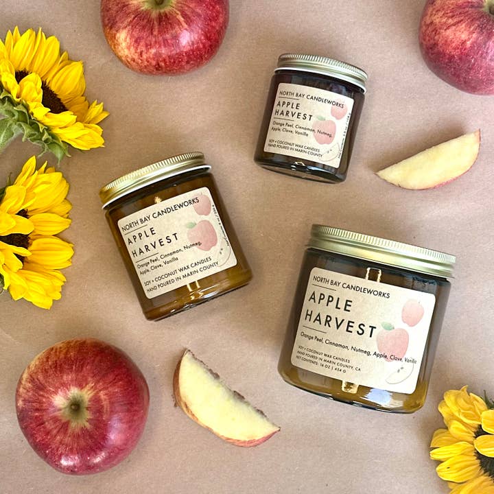 Apple Harvest (Large Size, 16 oz) for wholesale by North Bay Candleworks
