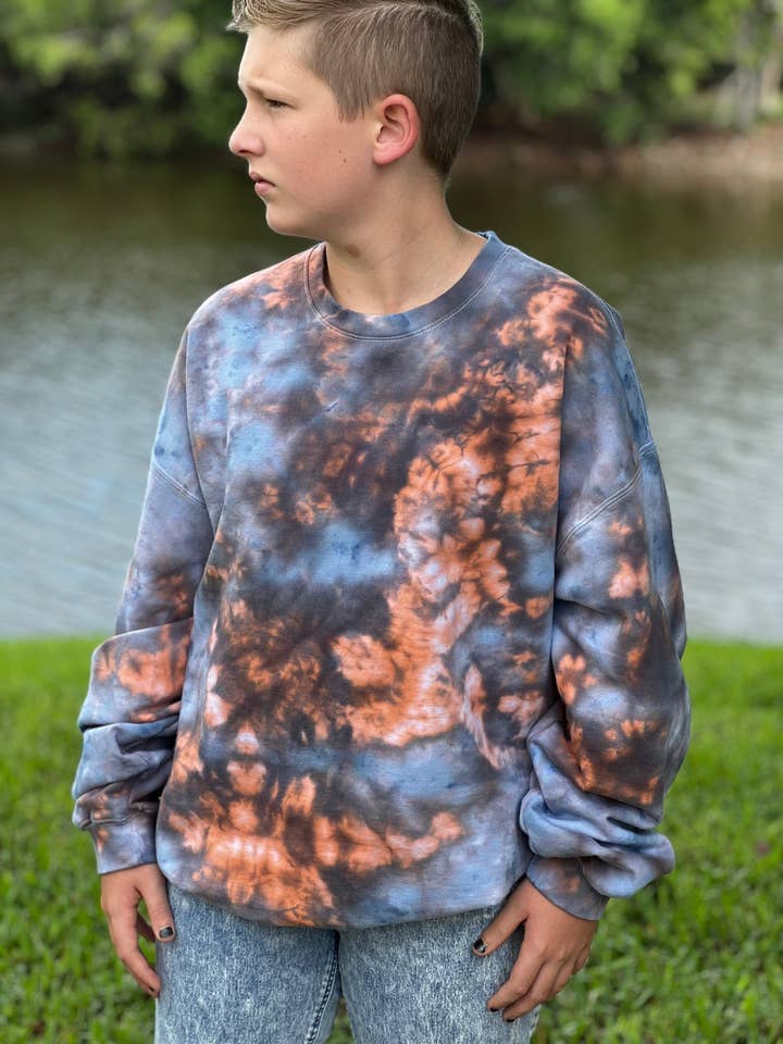 Chocolate Ice Dye Blank for wholesale by Coastal Love Creations