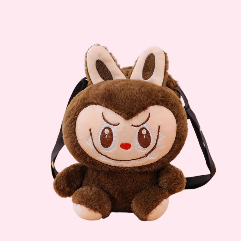 Sinomd Canada - Wholesale Stuffed/Plush Toy - Kids & Baby - 8" Labubu Inspired Plush Backpack3