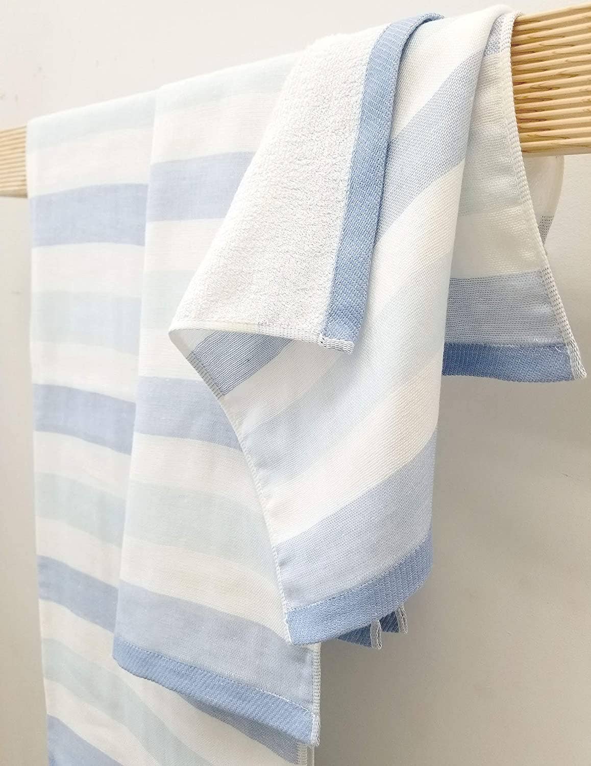 IPPINKA Made in Japan - Wholesale Bath Towel - Senshu Towels - Stripes (3sizes/3colors) soft and absorbent14