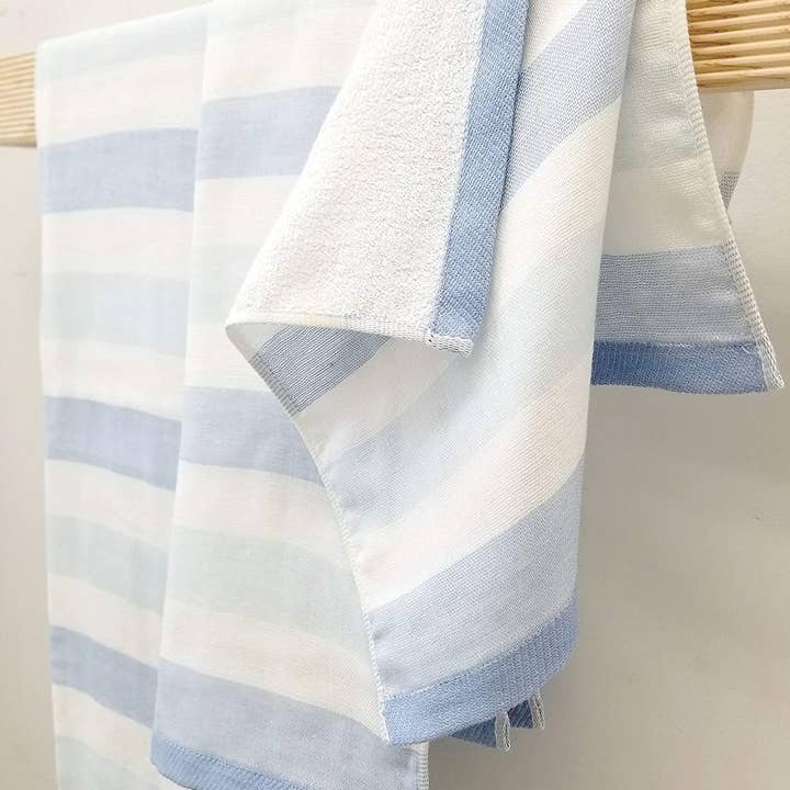 IPPINKA Made in Japan - Wholesale Bath Towel - Senshu Towels - Stripes (3sizes/3colors) soft and absorbent14