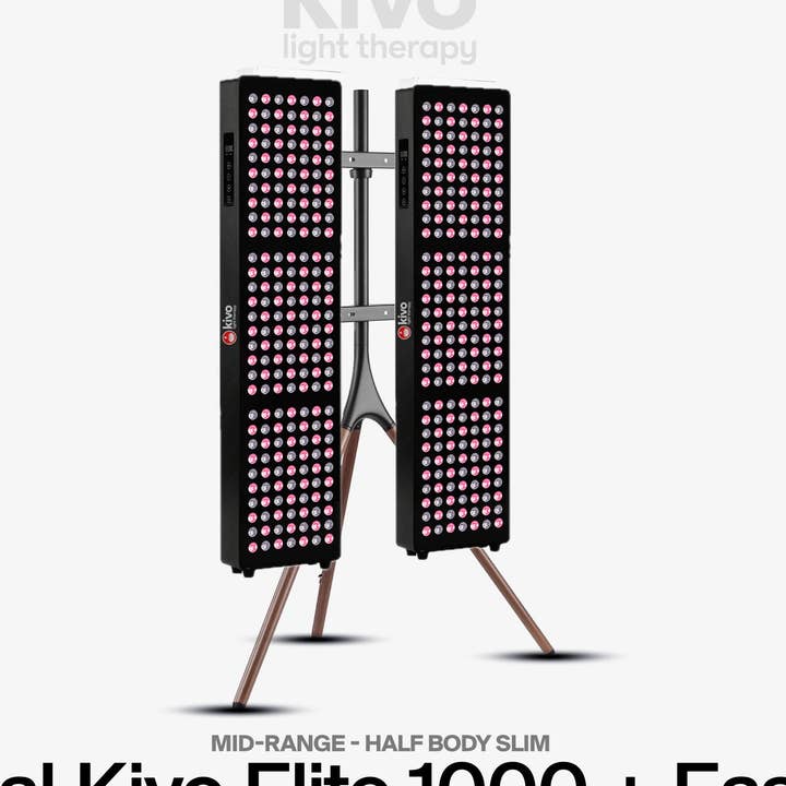 Kivo Elite 1000 Paket: 2 x Elite 1000 & Stafflistativ för wholesale av Kivo Red Light Therapy