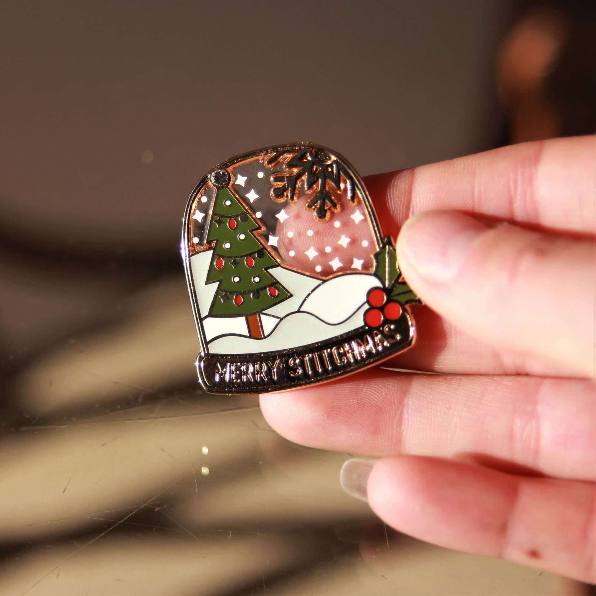 Stitchonomy - Wholesale Embroidery/Cross Stitch Supplies - Sneeuwbol Naaldmagneet3