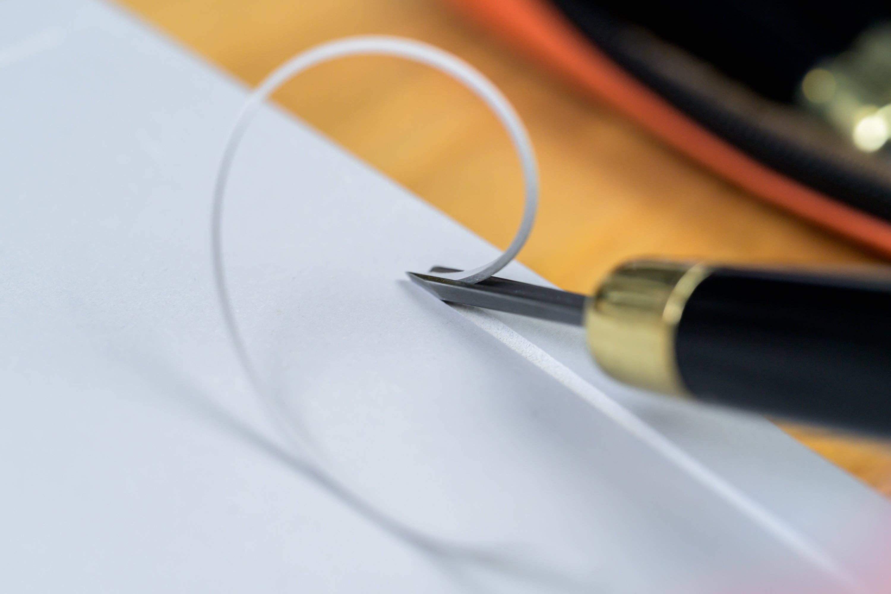 Federal Color – wholesale Craft tool – RGM Linoleum Chisel, #307 (Flat Narrow)1