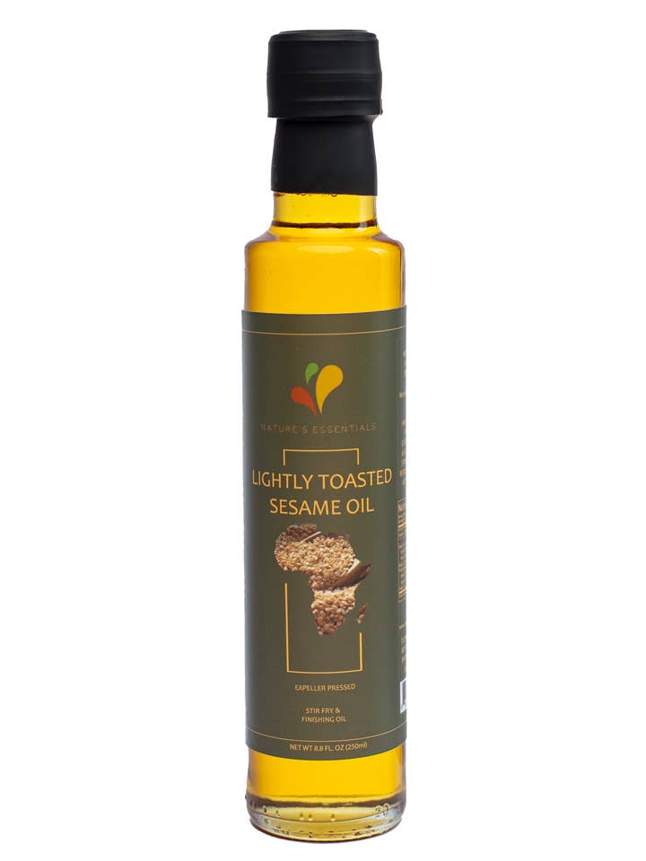 100% Pure Sesame Oil - Lightly Toasted for wholesale by Natures Essentials