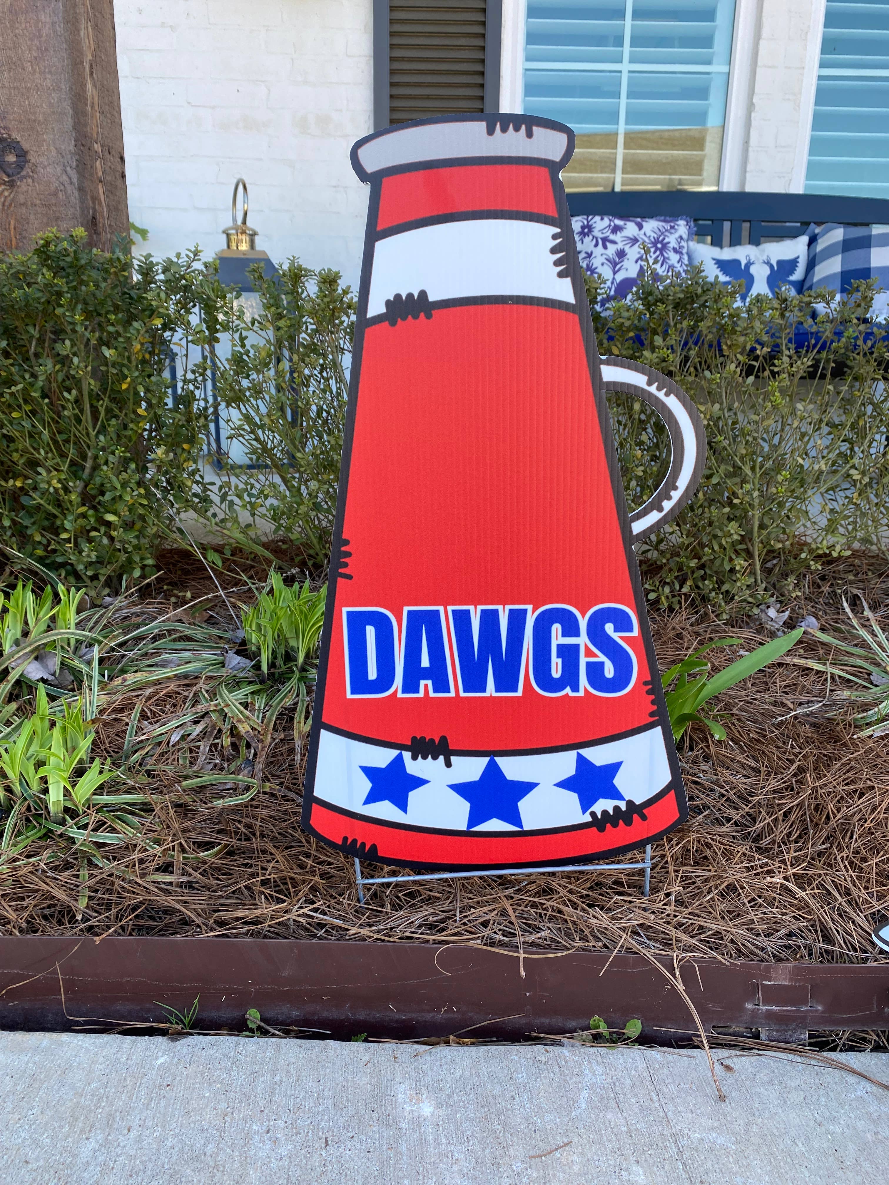 Lovely Reese - Wholesale Outdoor Sign - Cheer Megaphone1