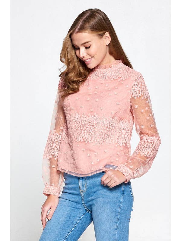 Strut & Bolt - Wholesale Blouse - Women's - Bedelia Lace Blouse7