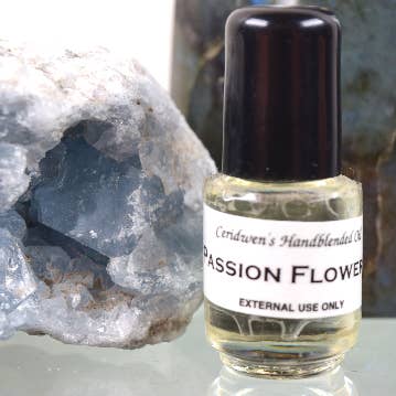 Passion Flower Oil - Friendship, Peace, Spiritual Connection for wholesale by Ceridwen’s