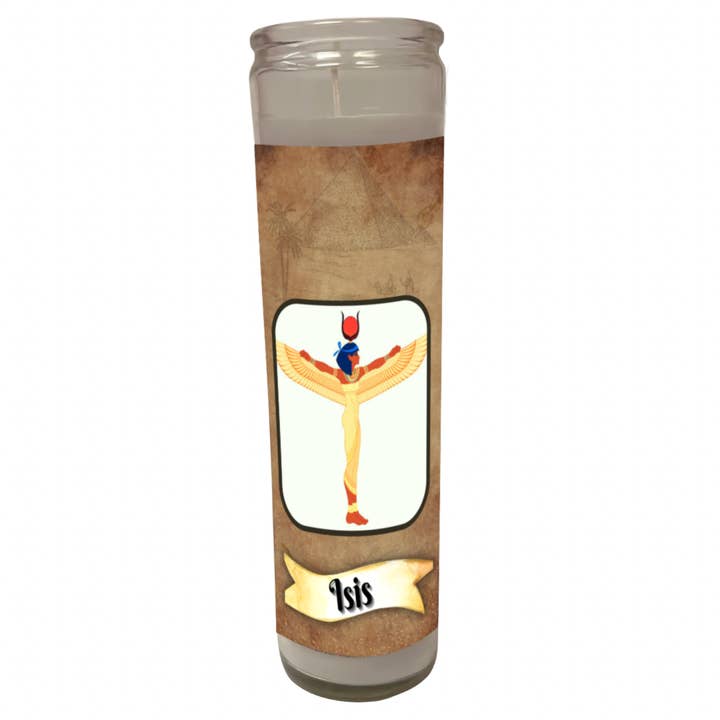 Isis 8” Jar Candle for wholesale by Astral Auras