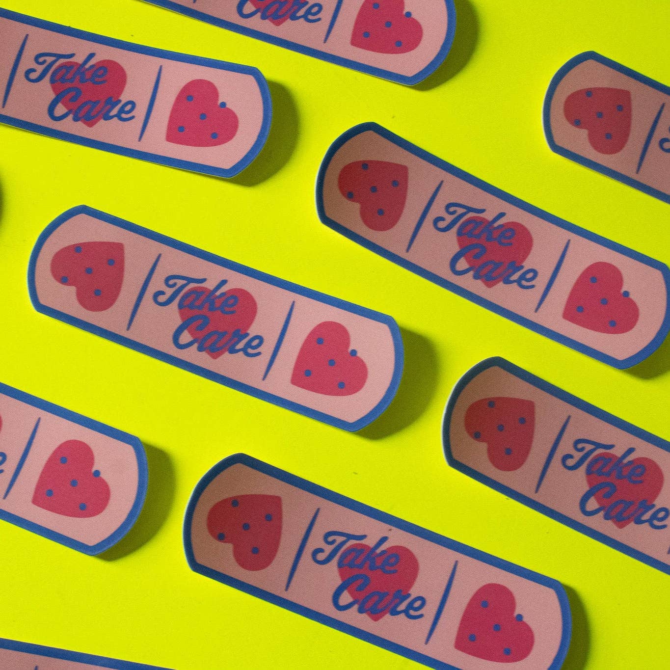 Doctor Scribble - Wholesale Sticker - Take Care Bandaid Vinyl Sticker3