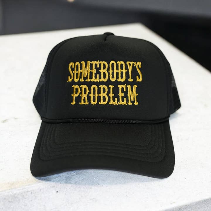 Wilde roots - Wholesale Trucker Hat - Unisex - Somebody's Problem Trucker Hat