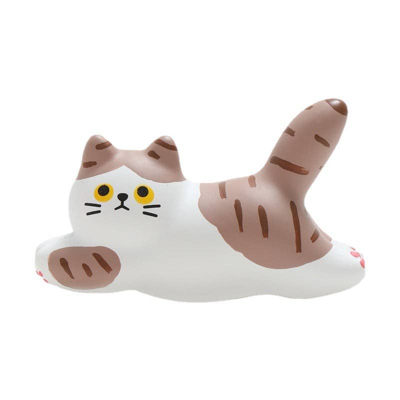 Gohobi （We cover U.S. import duties） - Venta al por mayor Imanes - Imán para refrigerador con adorno de gato de cerámica hecho a mano Gohobi9