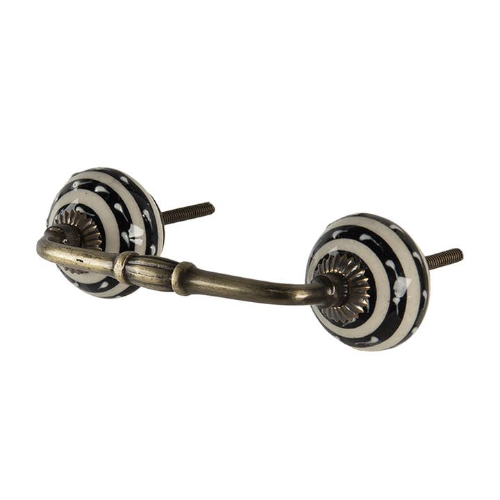 Clayre & Eef - Wholesale Knob/Pull - 6Y4440 Handle 14x4x3 cm Copper colored Metal Kitchen Handle