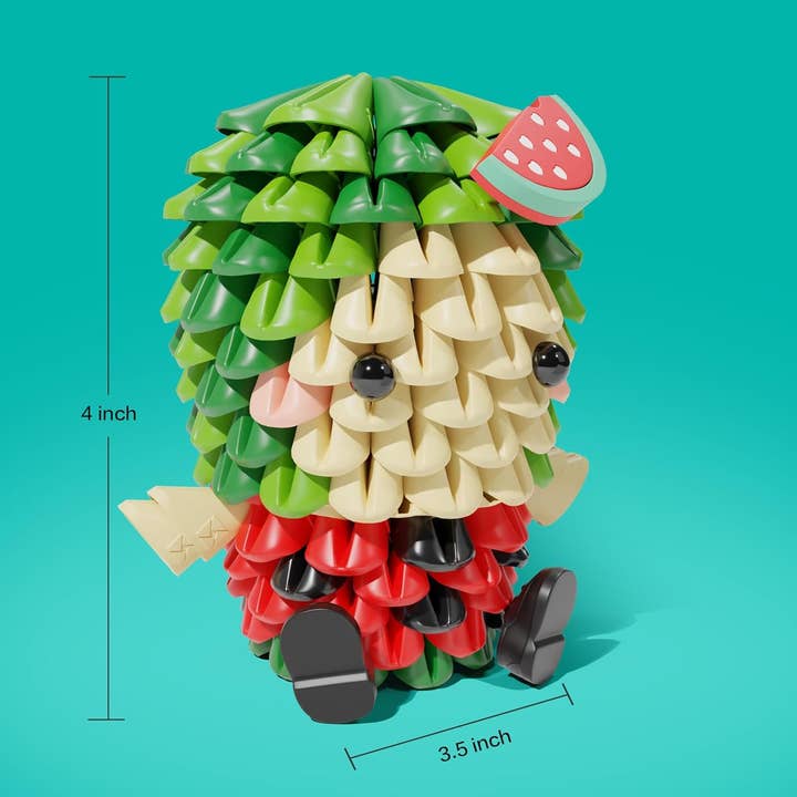 Tricofun – wholesale Building set – Child – TRICOFUN™ Fruity Friends Wilson the Watermelon Boy - 1408