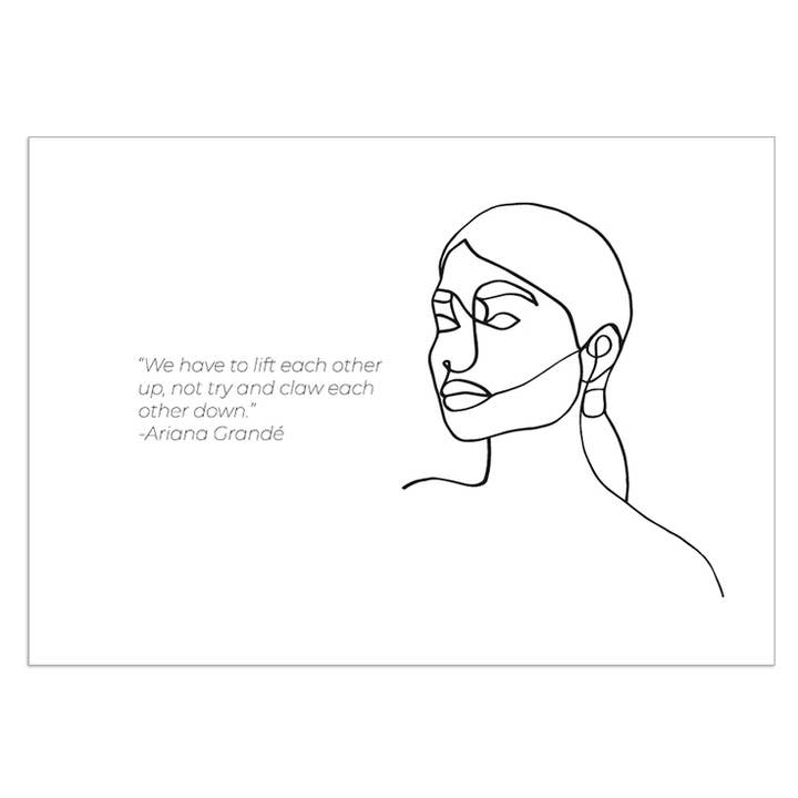 Mujer inspiradora Ariana Grande para venta al por mayor de pup store "no giftshop for pussies"