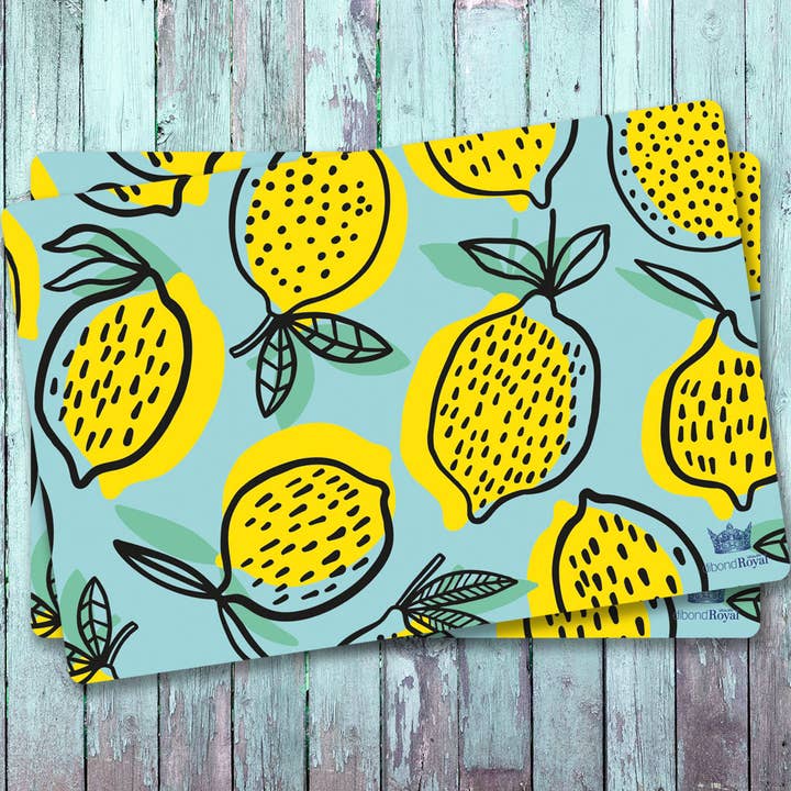 placemat & tray/Dibond D'AZUR - Nr. 73 - 2 stuks voor wholesale door dibond royal