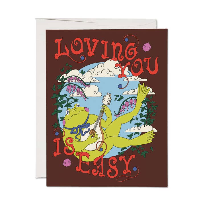 Red Cap Cards – Großhandel Liebeskarte – Grußkarte "Dich zu lieben ist einfach"0