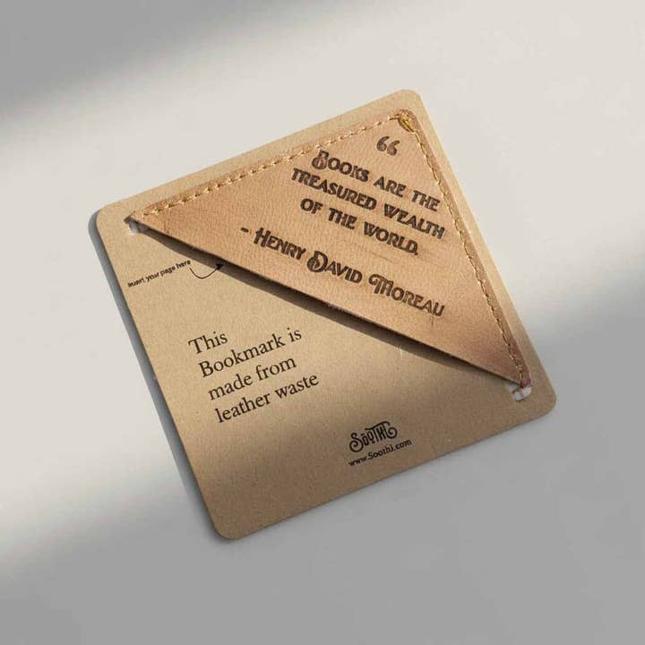 Soothi | Containers Of Creativity - Vendita all'ingrosso Segnalibro - Segnalibri quadrati in pelle14