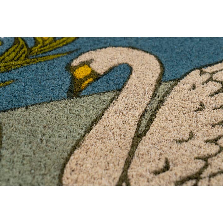 Entryways – wholesale Door mat – Victoria and Albert Museum Swan and Iris Coir Doormat
