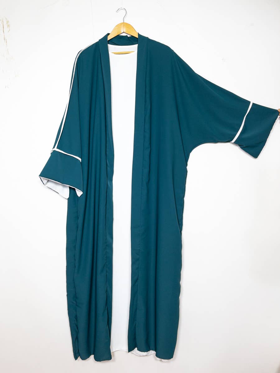 IDEAL OUTFIT - Vente Kimono – femme - kimono avec débardeur deux pièces en soie de Médine 2373pk28