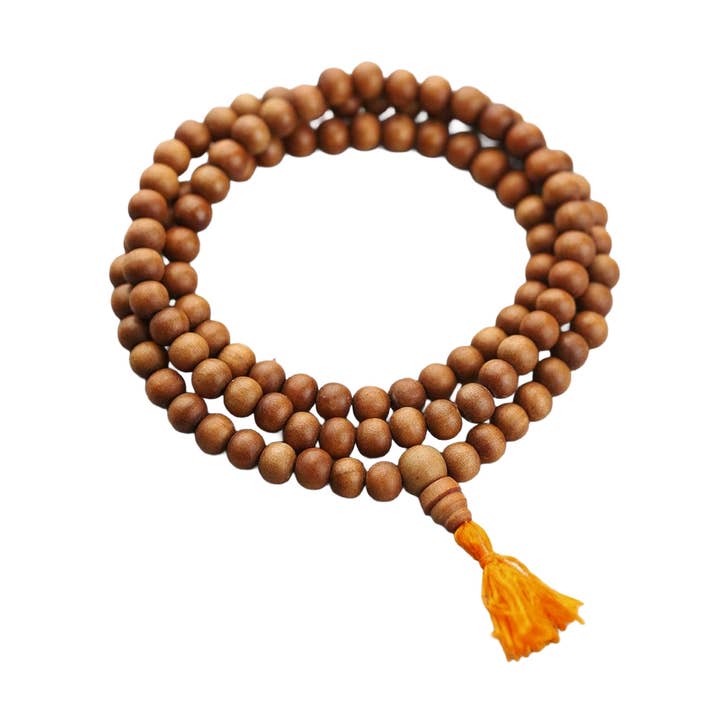 Sandalwood Mala 6mm for wholesale by Kathmandu Jewelry