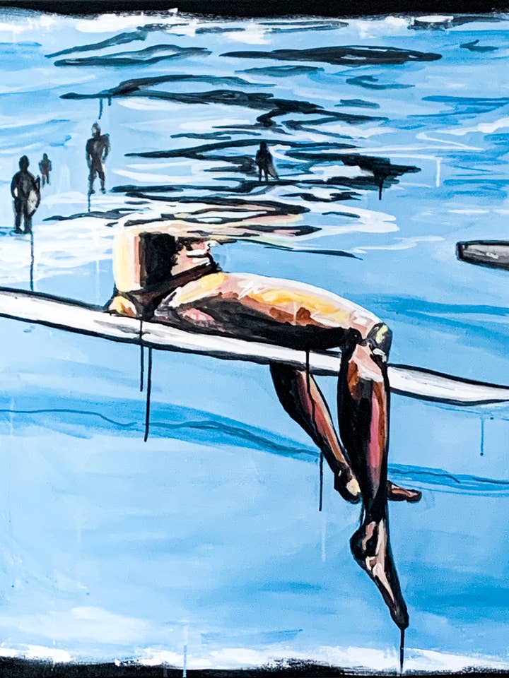 Salty Soul Print for wholesale by Makenzie Kurz Art