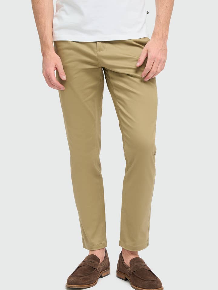 Chino trousers men Stone - Cavani Dakota for wholesale by CASTLESON
