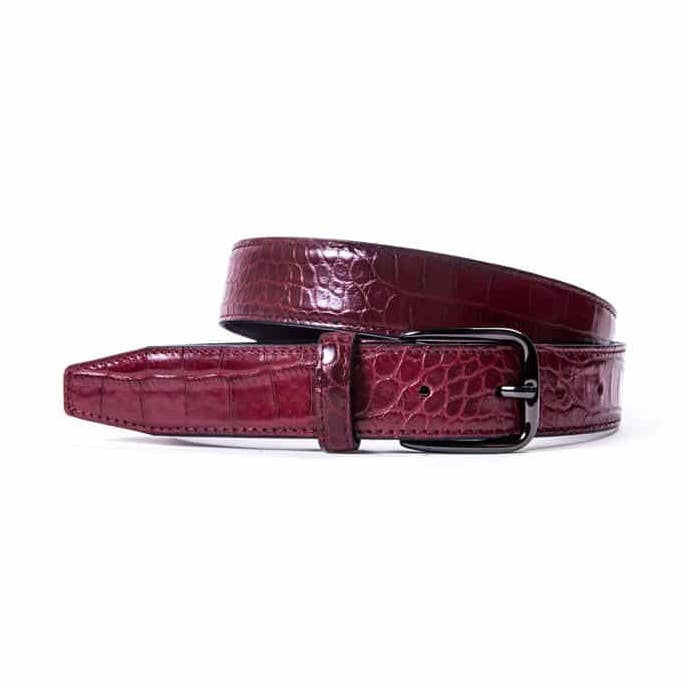 Ref.13388.32 – Crocodile Belt – by Layos for wholesale by Potenciano Group SL