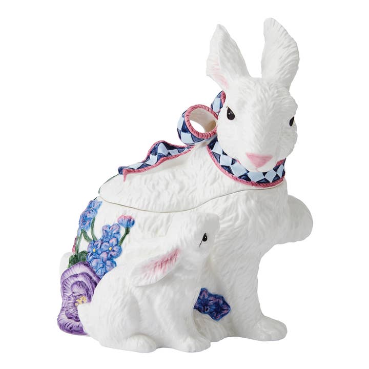 Fitz & Floyd Jardin Rabbit Cookie Jar Giftbox for wholesale by Fitz and Floyd® Mikasa® Pfaltzgraff®