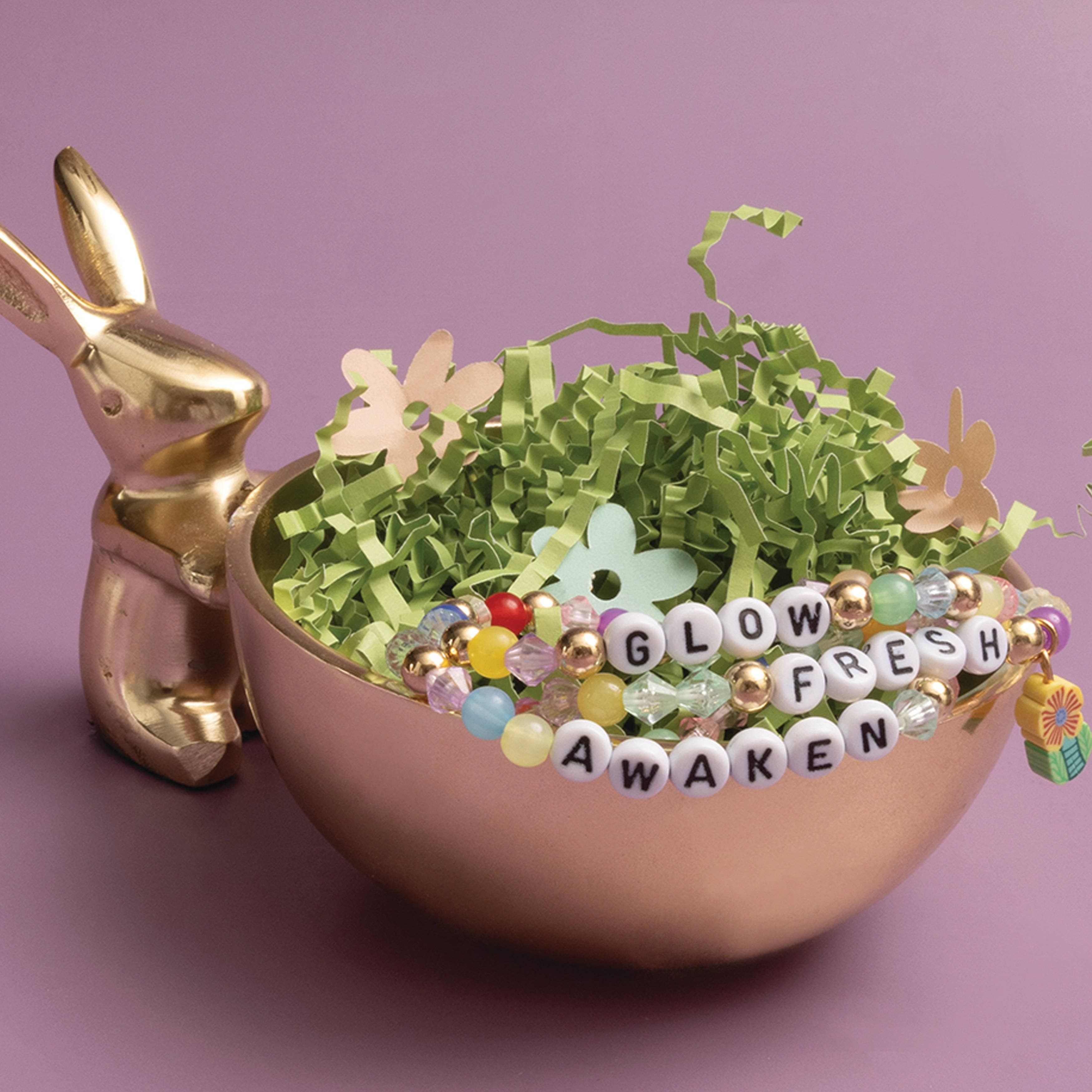 Jewelry Made by Me - Wholesale DIY Jewellery – Child - Happy Flower DIY Letter Bead Jar1