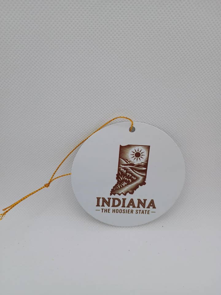 Ornamento estatal~ Indiana para venta al por mayor de Creations by Pamela V