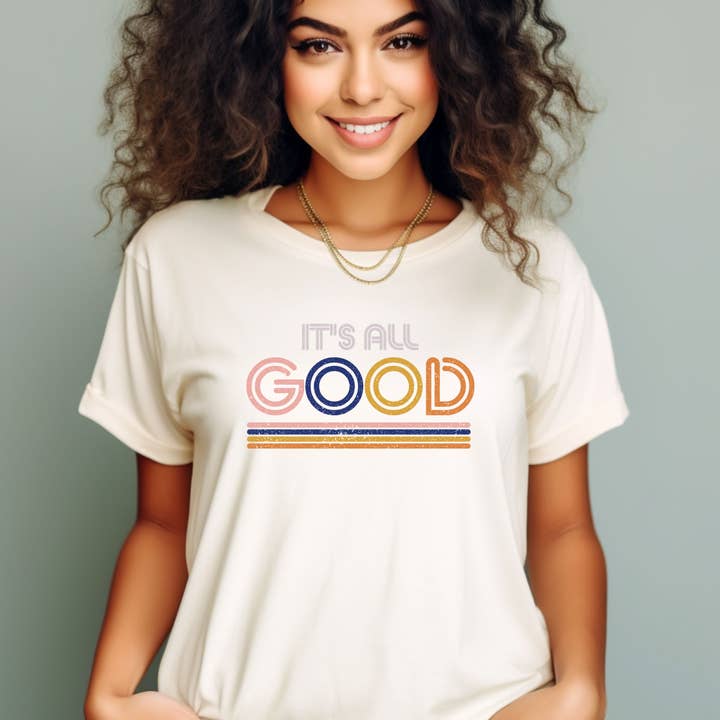 It's All Good Graphic T-Shirt for wholesale by Farmhouse Rags