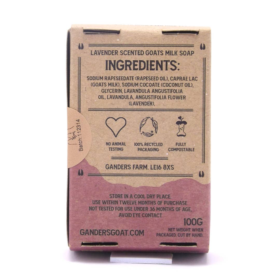 Ganders Goat – wholesale Bar Soap – Lavender Soap2