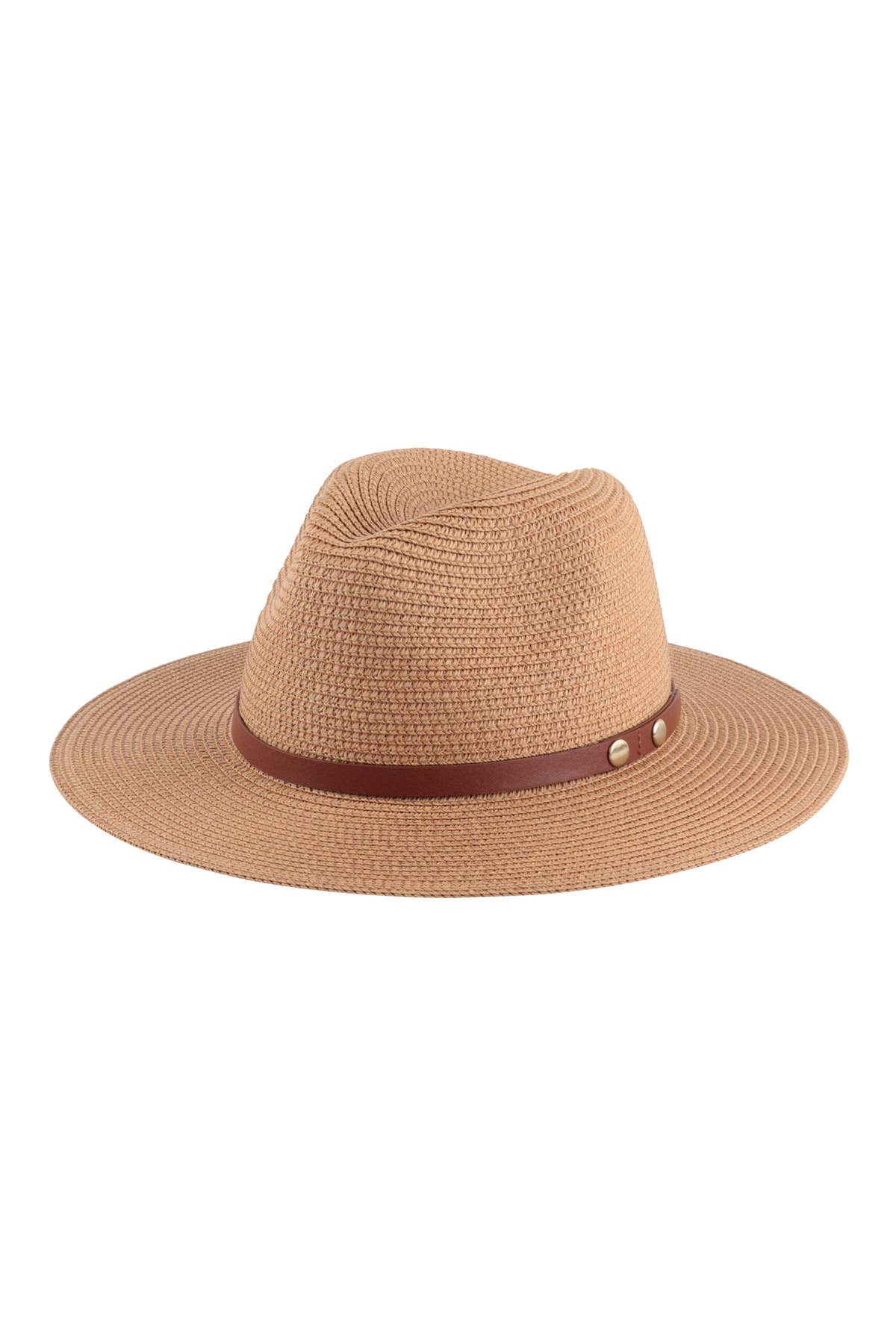 MYS Wholesale Inc - Wholesale Straw Hat - Women's - Panama Brim Summer Hat With Leather Strap10