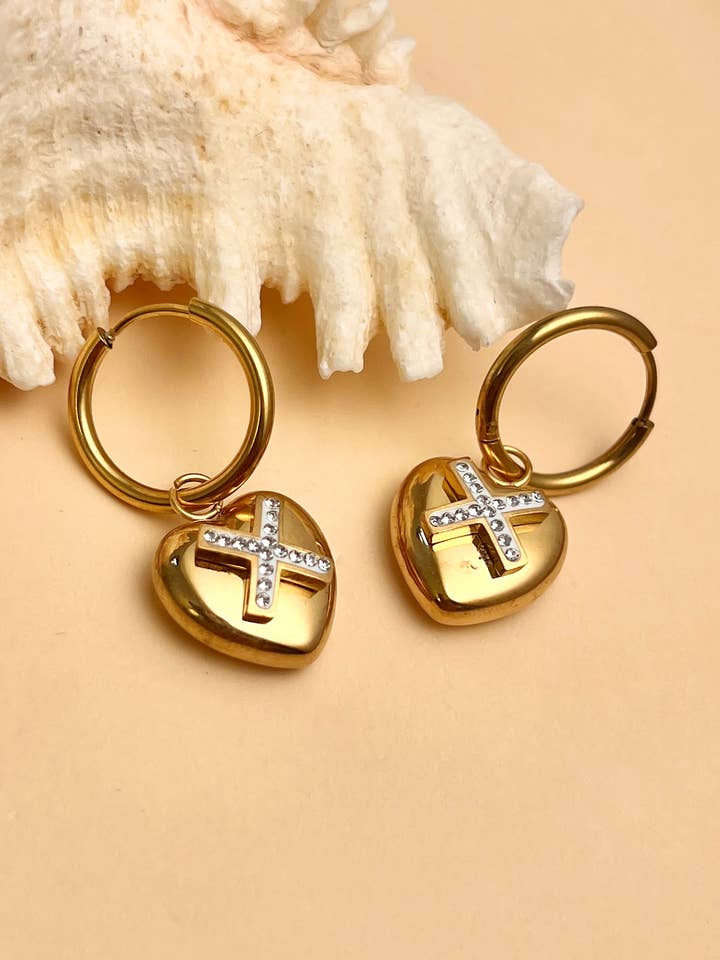 Stainless steel earring for wholesale by COSMOS